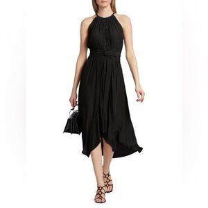 RAMY BROOK Mel Stud Twist Dress Black